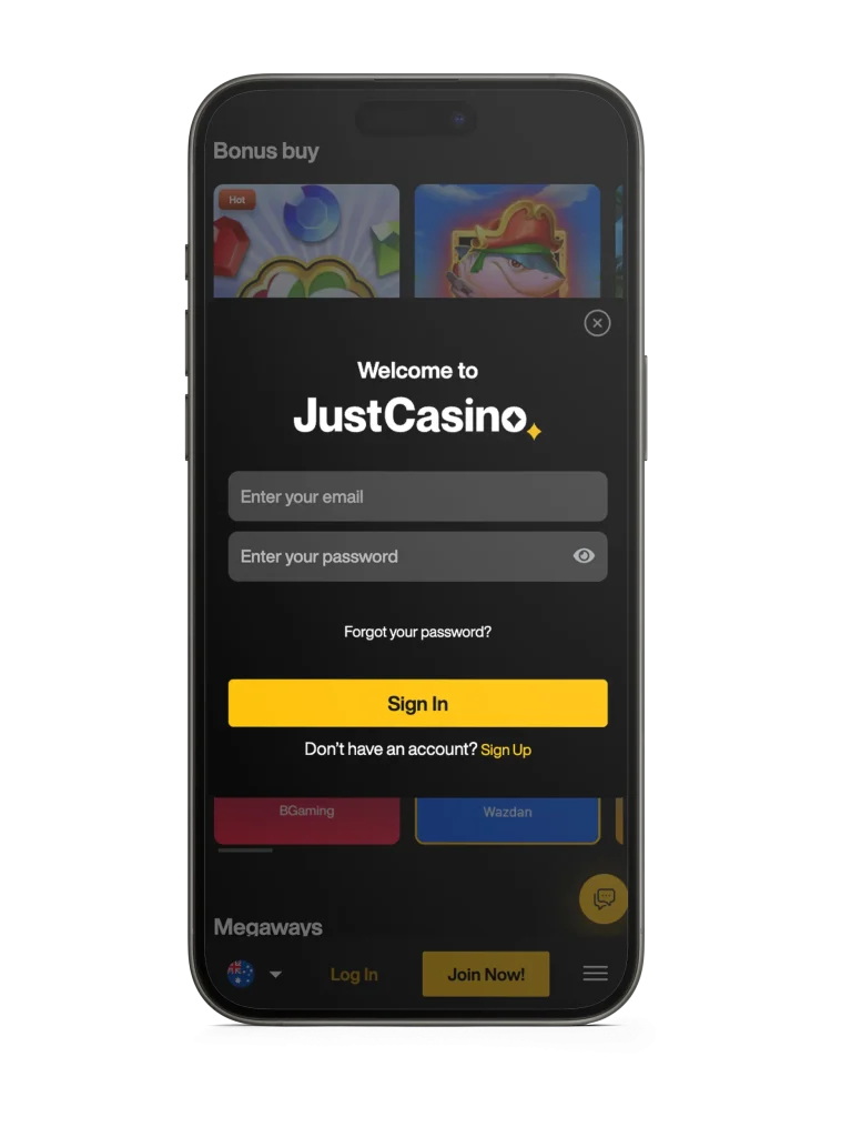 justcasino Gameplay